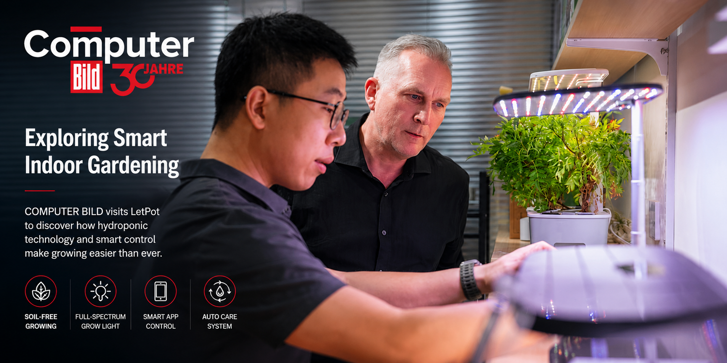 COMPUTER BILD Explores How Smart Hydroponics Makes Indoor Gardening Easier