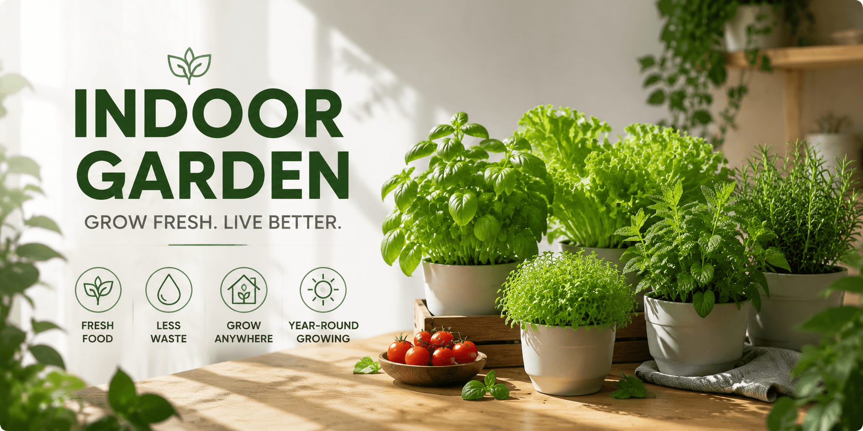 Indoor Garden vs Hydroponics: Understanding Smart Indoor Growing Systems