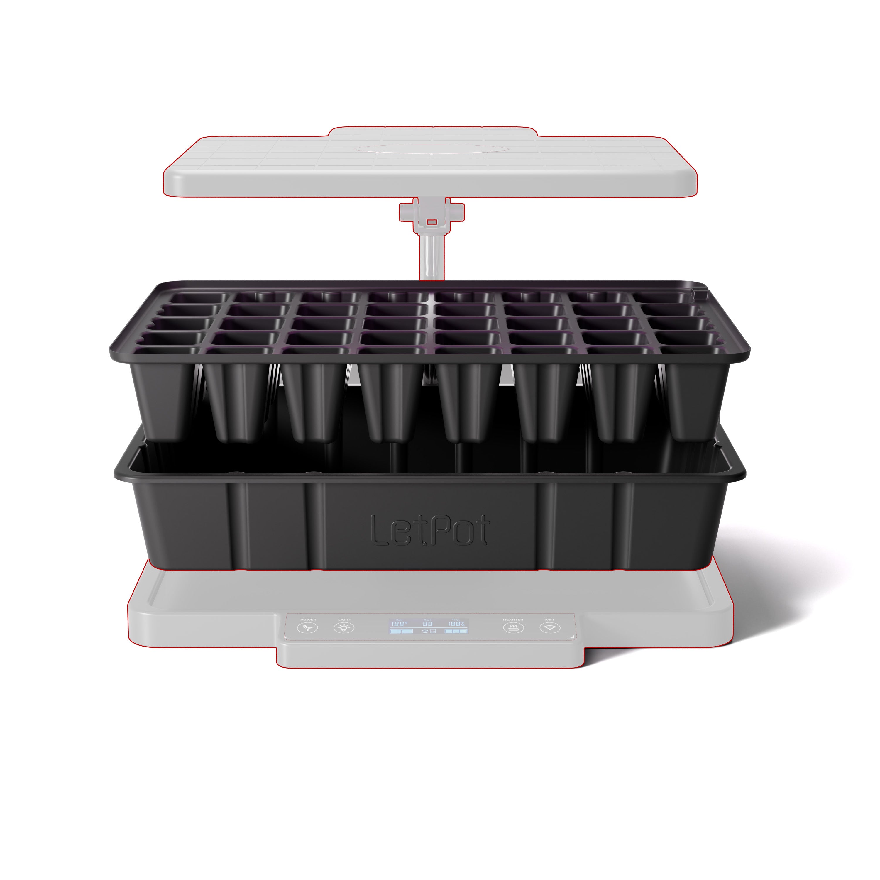 SS-Tray Seedling Tray for LetPot Smart Seed Starter