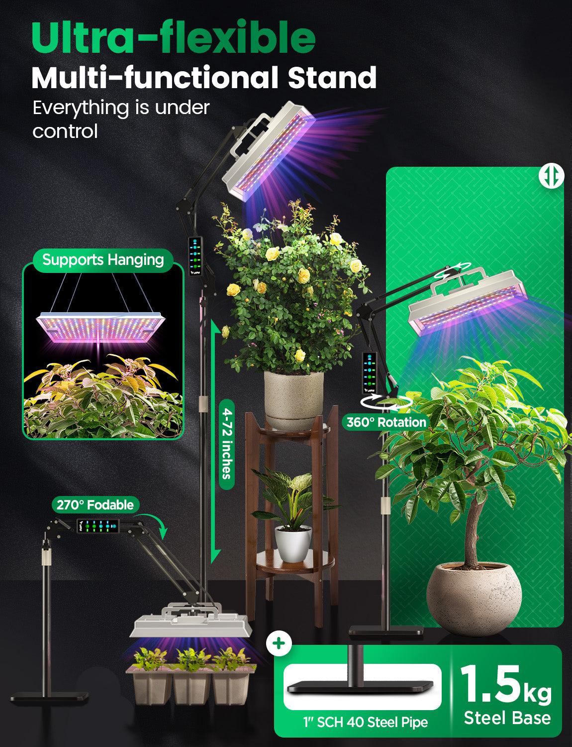 LetPot Smart Grow Lights For Indoor Plants - 100 Watt