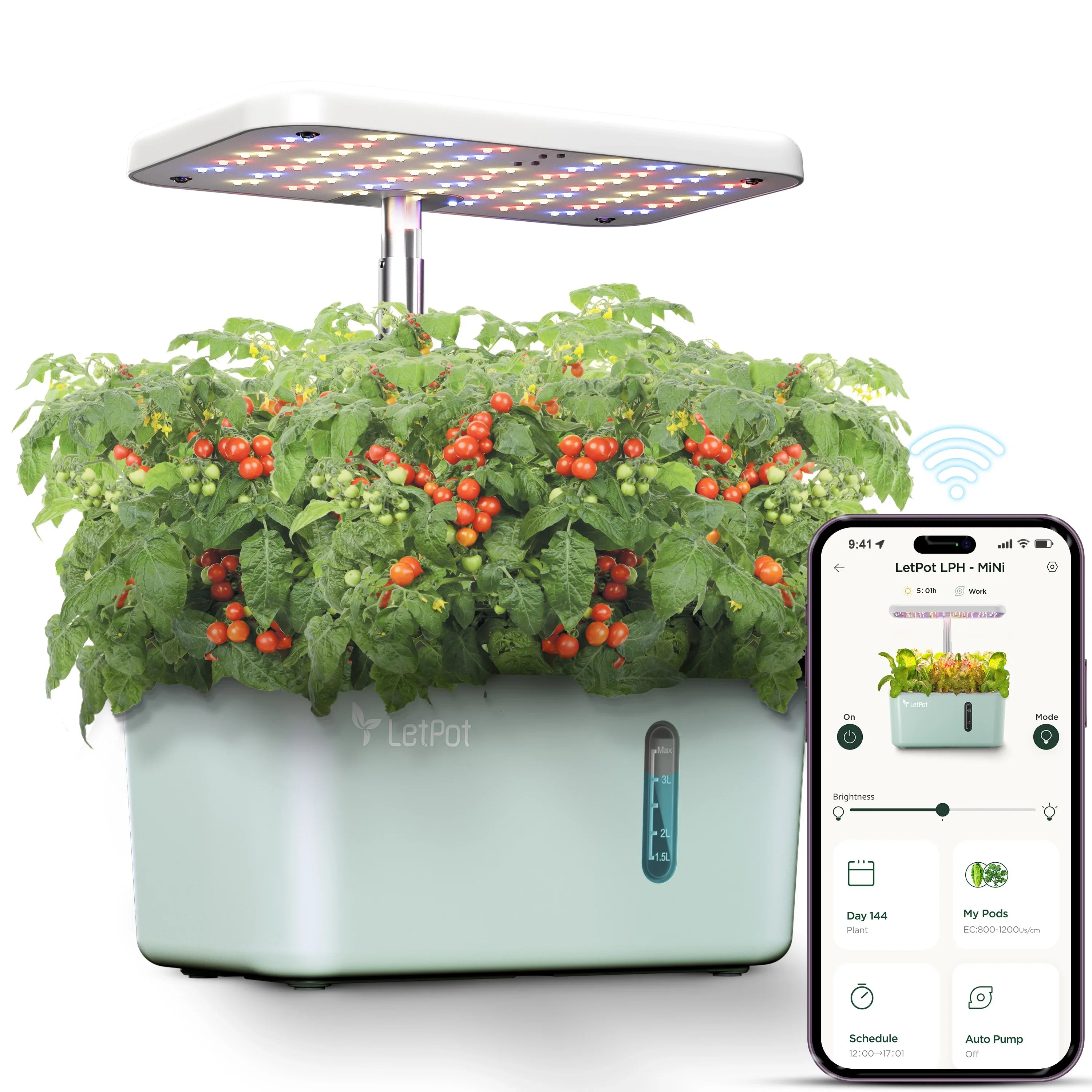 LetPot Mini 5-Pod Indoor Hydroponic Garden