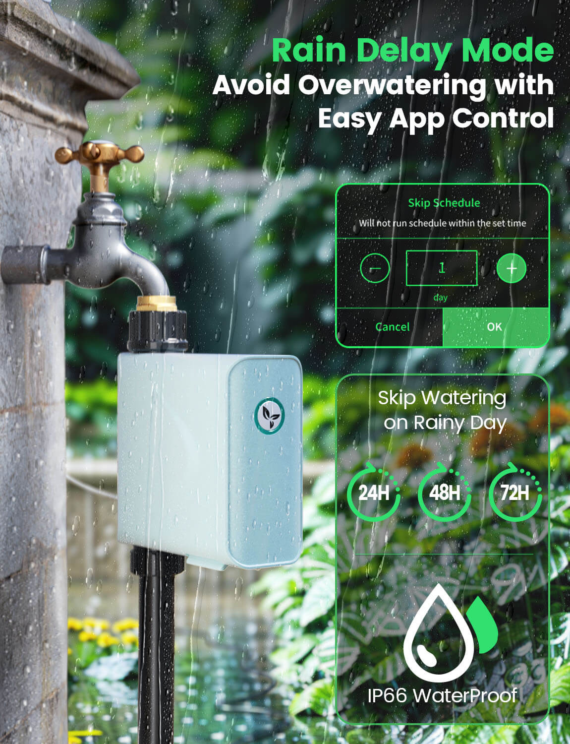 garden faucet timer