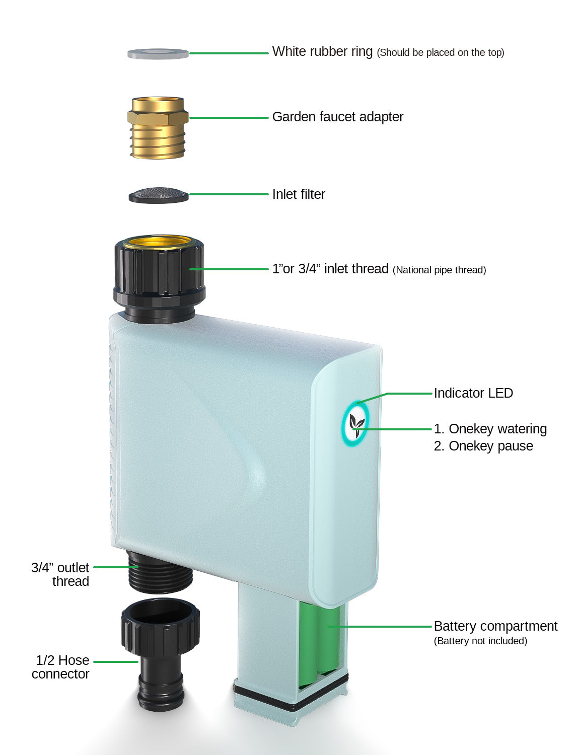 LetPot Garden hose timer