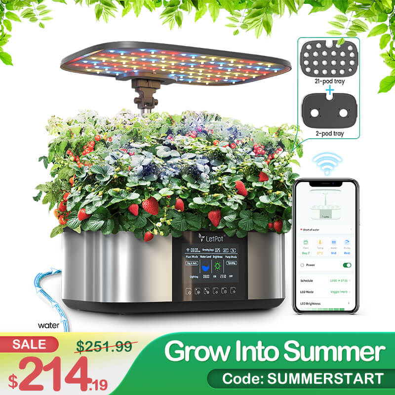 LetPot Max Hydroponics System 21-Pod and 2-Pod