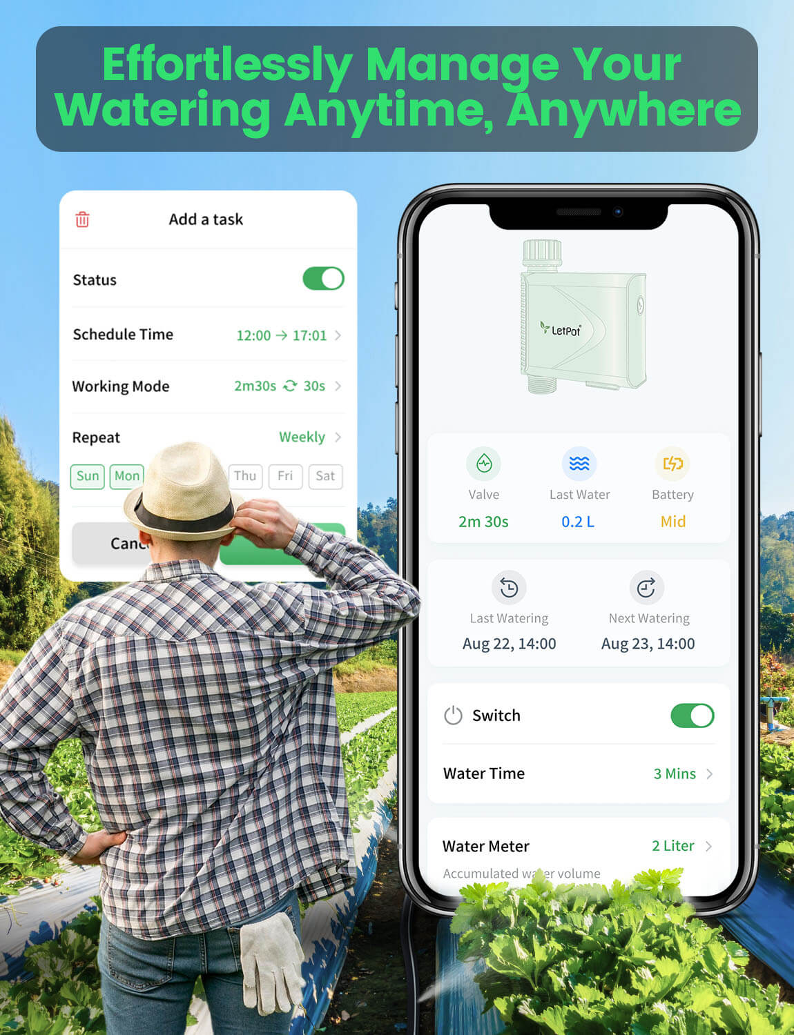 garden faucet timer