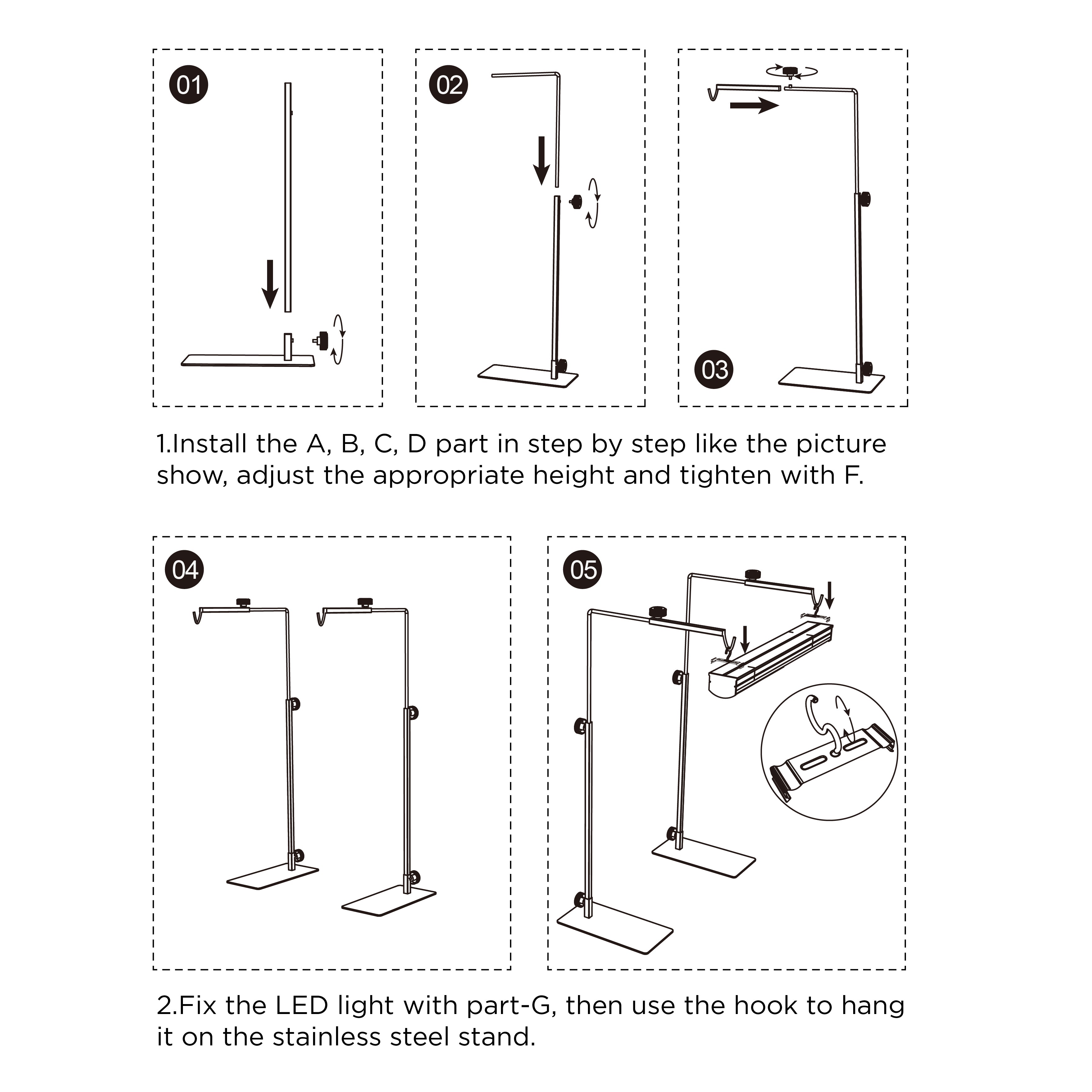 LED-Growing-Light-Install