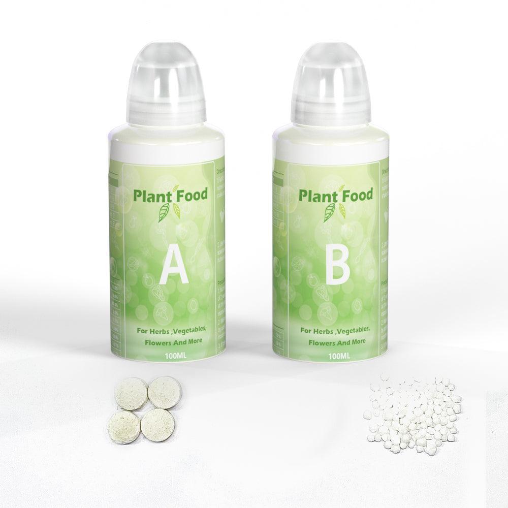 Hydroponics System Natural Liquid Plant food (Nutrients)* 4Pcs - LetPot's garden