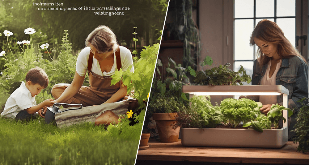 Compare indoor and outdoor hydroponics ：The Allure of Indoor Gardens - LetPot's garden