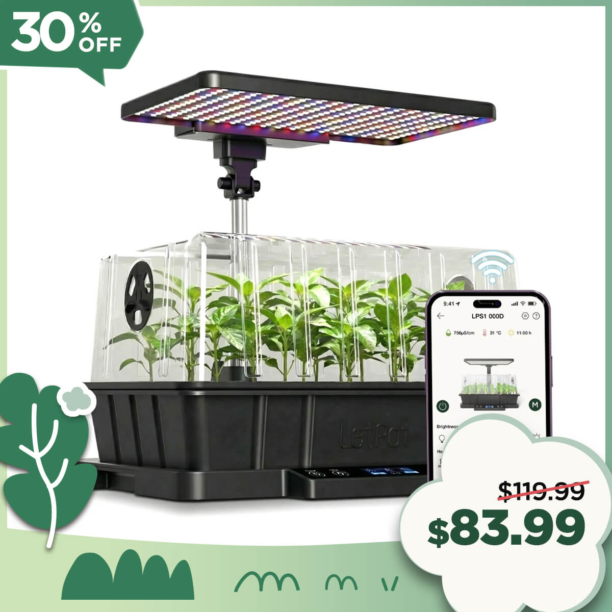 LetPot SS-Pro Smart Seed Starter Kit