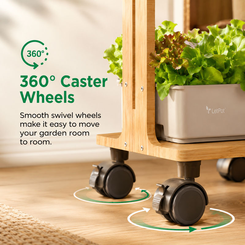 360° Caster Wheels