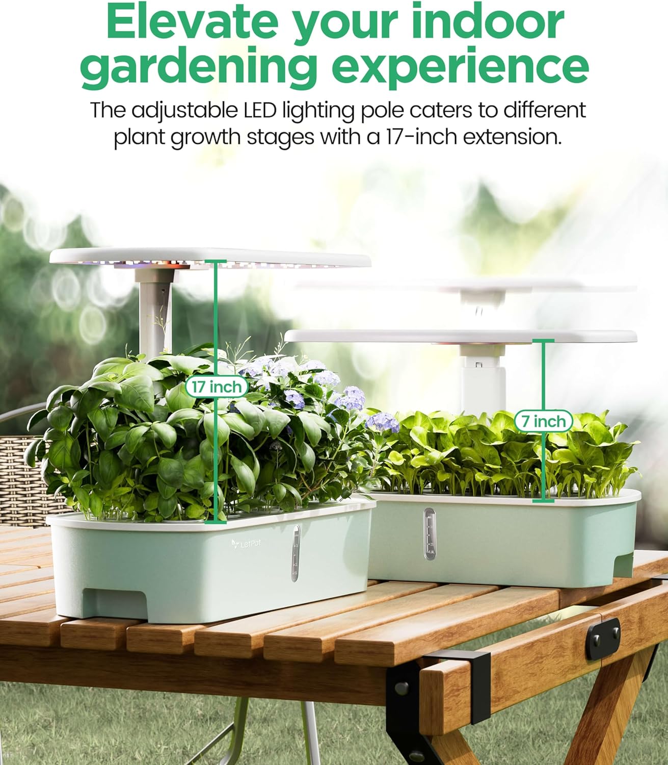 Air 10 Pods Hydroponic Gardening System with App Control (LPH-Air)