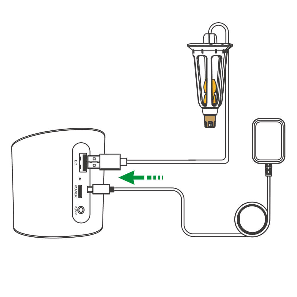 How to setup LetPot EC meter