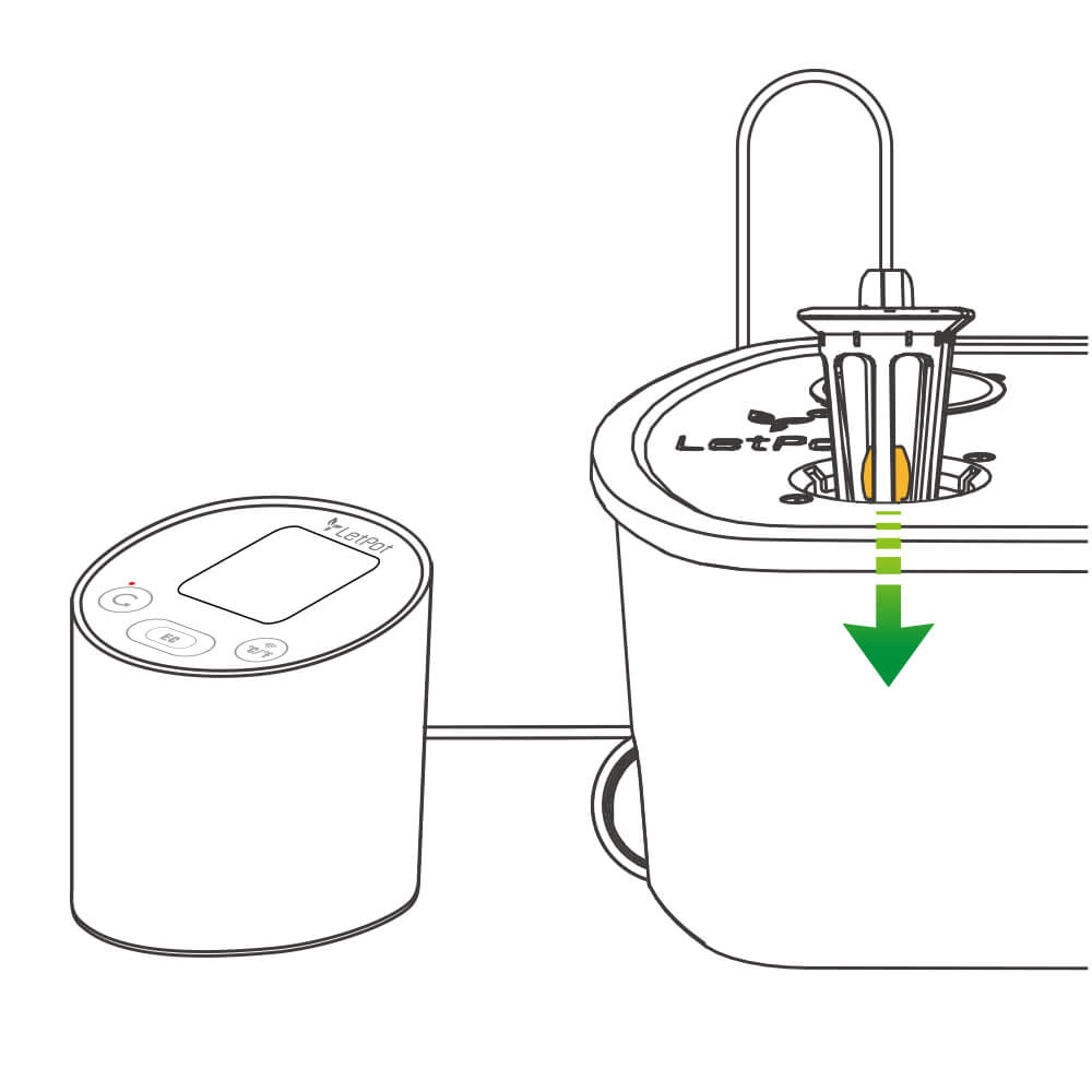 How to setup LetPot EC meter