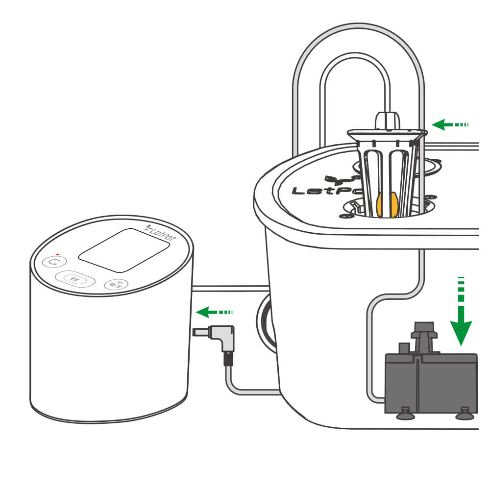 How to setup LetPot EC meter