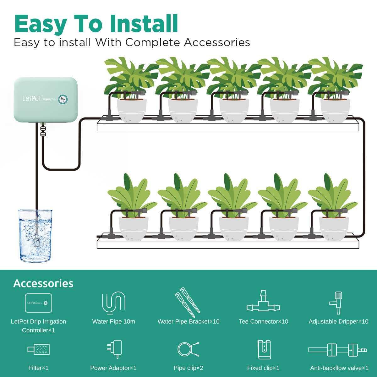 automatic watering system garden