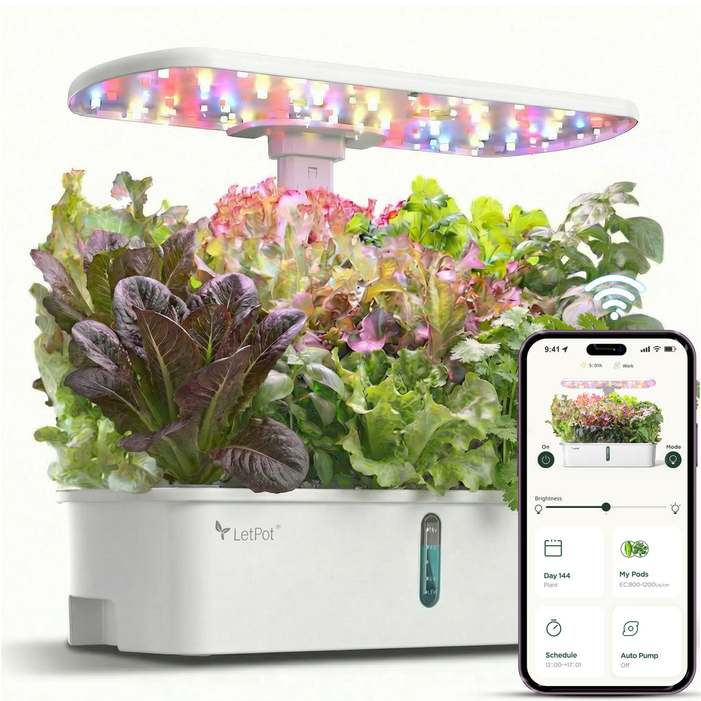 air plant starter kit LetPot Air 10-Pod Hydroponic Gardening System, Indoor Garden Kit EU