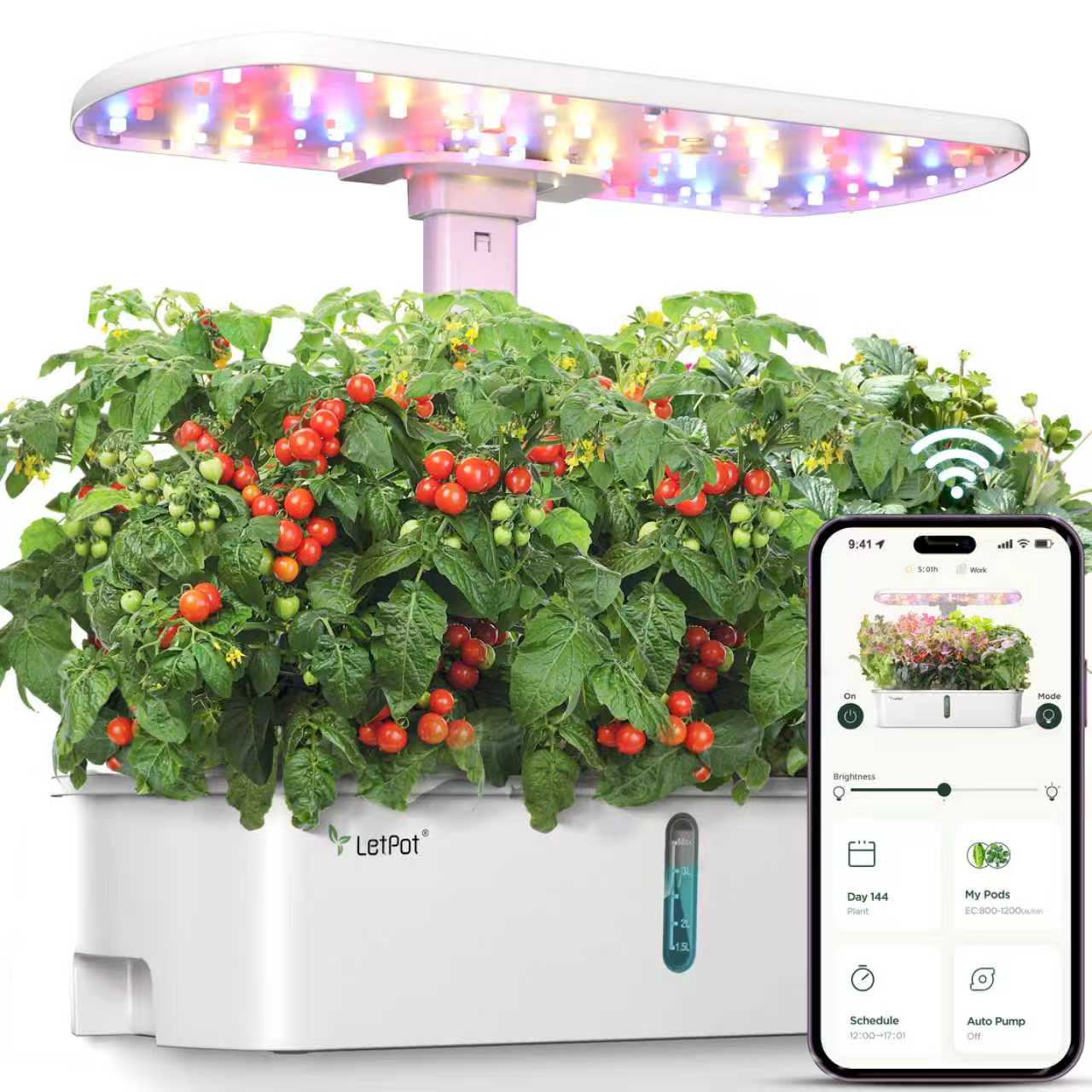 LetPot Air 10 Pods Hydroponic Gardening System