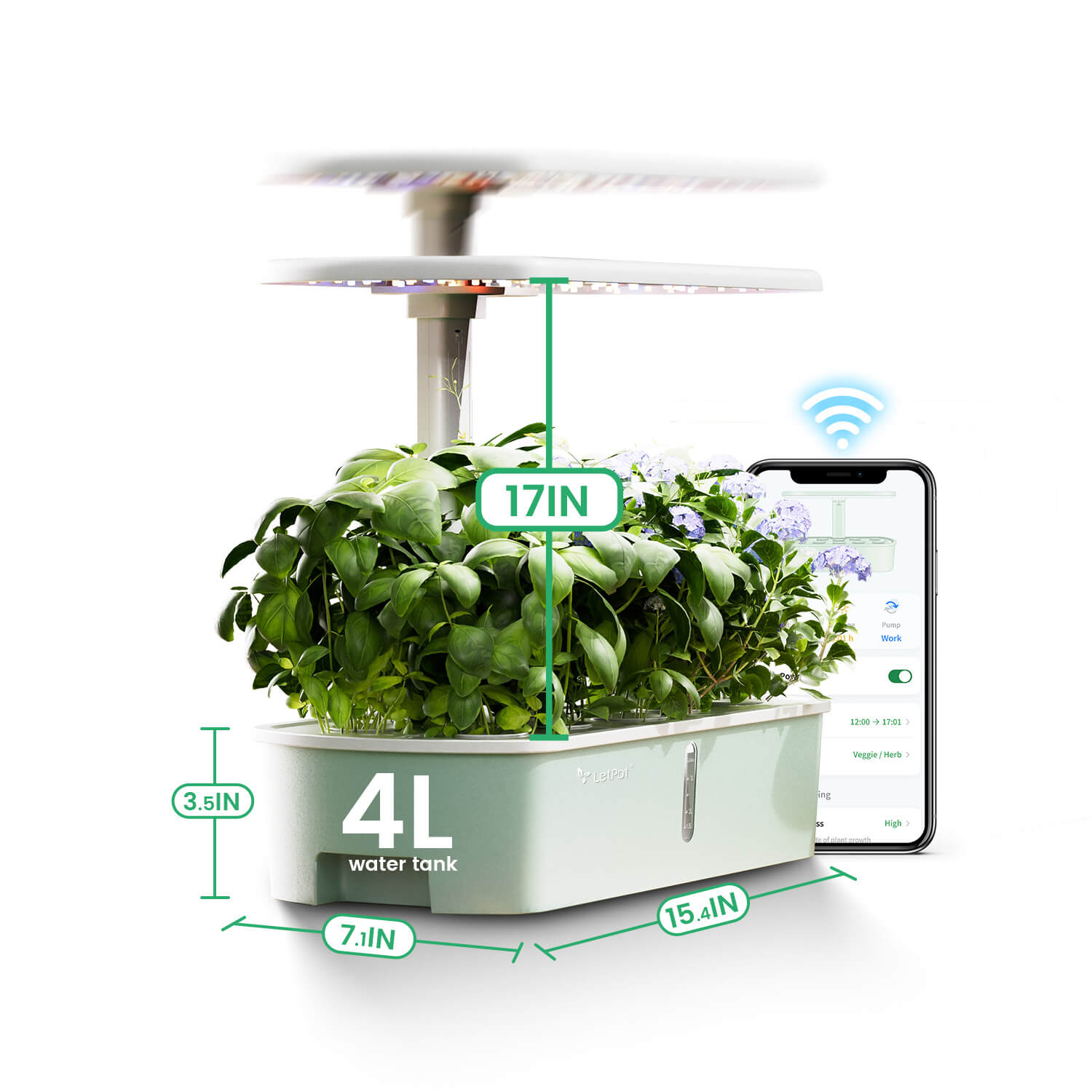 LetPot Air 10-pod hydroponic garden