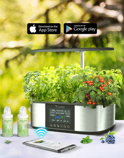 LetPot® indoor Garden, Hydroponic Smart Planter with App Control