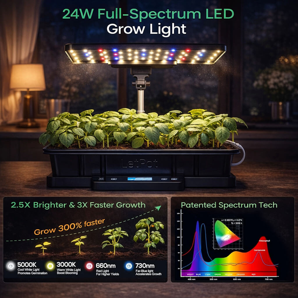 LetPot SS-Pro Smart Seed Starter Kit for Seeds & Cuttings