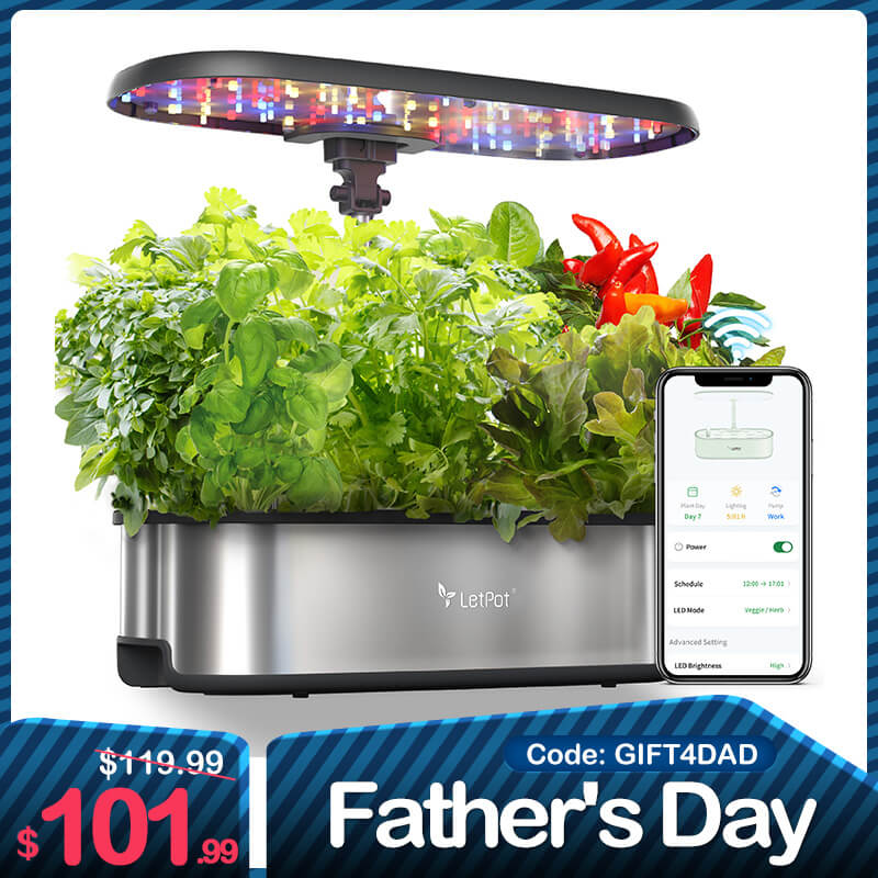 LetPot Senior 12-Pod Hydroponic Growing System