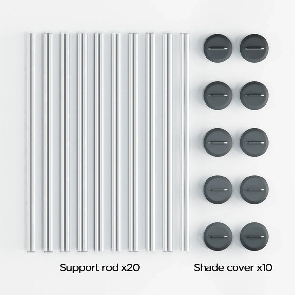 Supporting Rods and Blackout Covers For LetPot Indoor Gardens