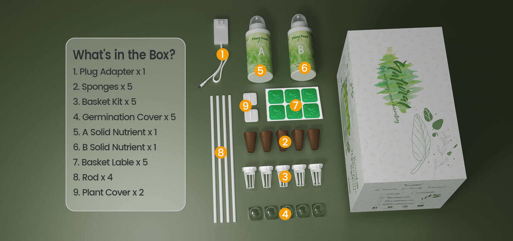 What's in the Box - LetPot Mini Hydroponic Growing System