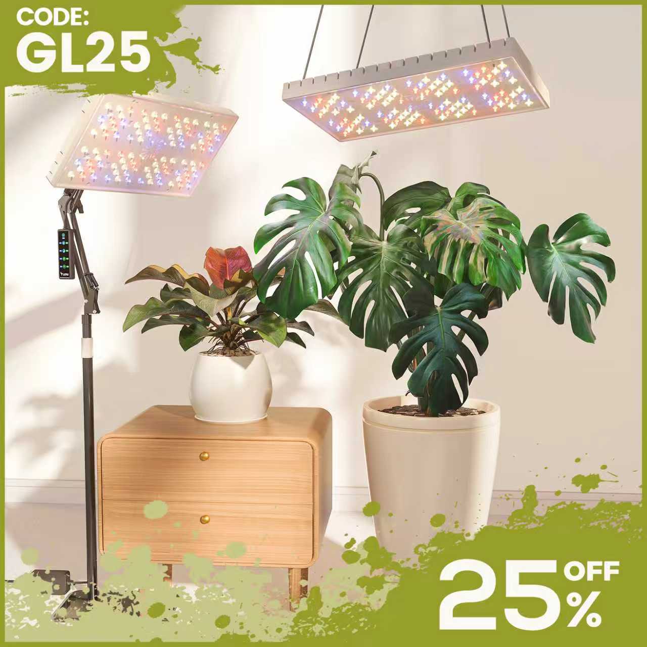 LetPot Smart Indoor Plant Grow Lights - 48/60 Watt