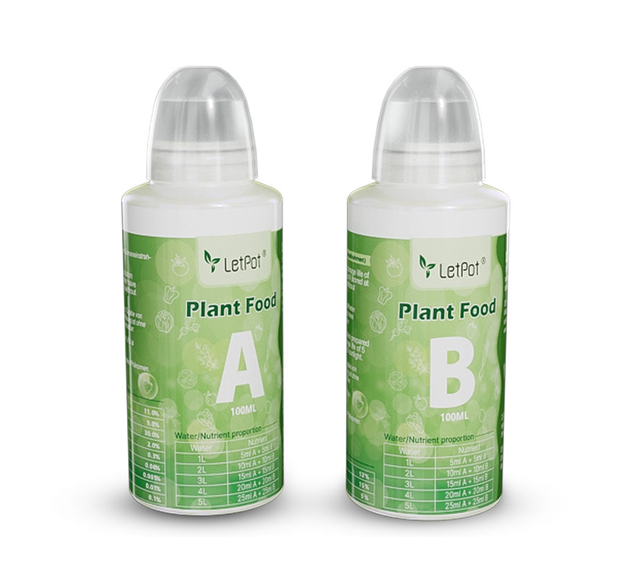 Hydroponics System Natural Liquid Plant food (Nutrients)* 4Pcs - LetPot's garden